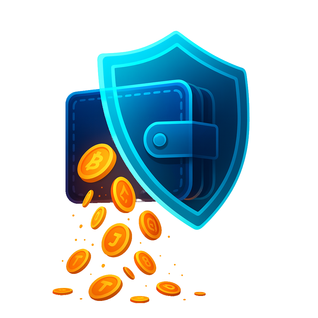 Secure wallet with shield protection